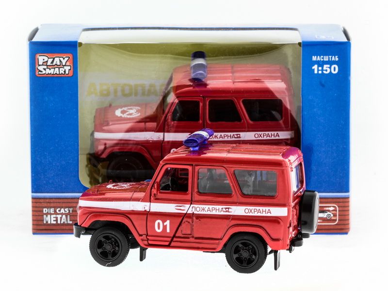 Машина АВТОПАНОРАМА инерц УАЗ469 пожарная 150, вк 1275,5 см