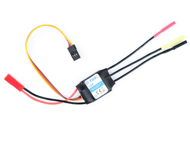 Регулятор скорости бесколлекторный 12A для самолета Top RC P51D
