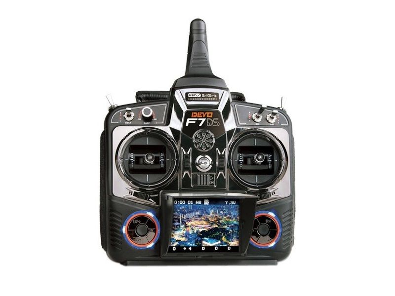 Аппаратура радиоуправления Walkera Devo F7DS 24G 7ch Rx Tx