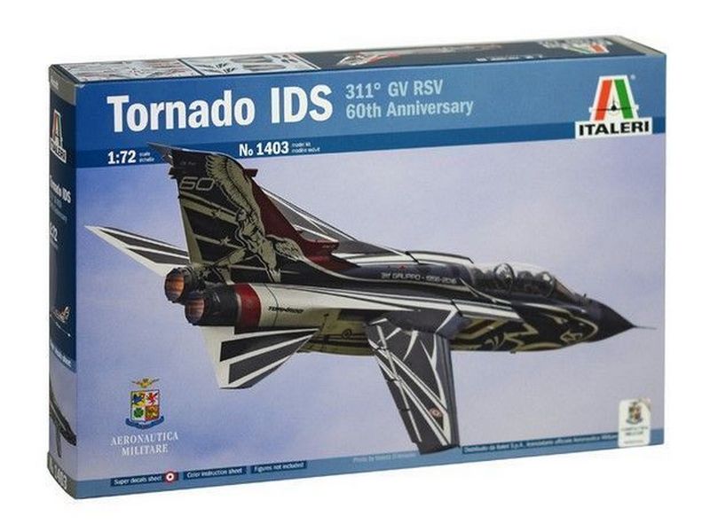 Сборная модель Italeri Самолёт Tornado IDS Black Panthers, 148