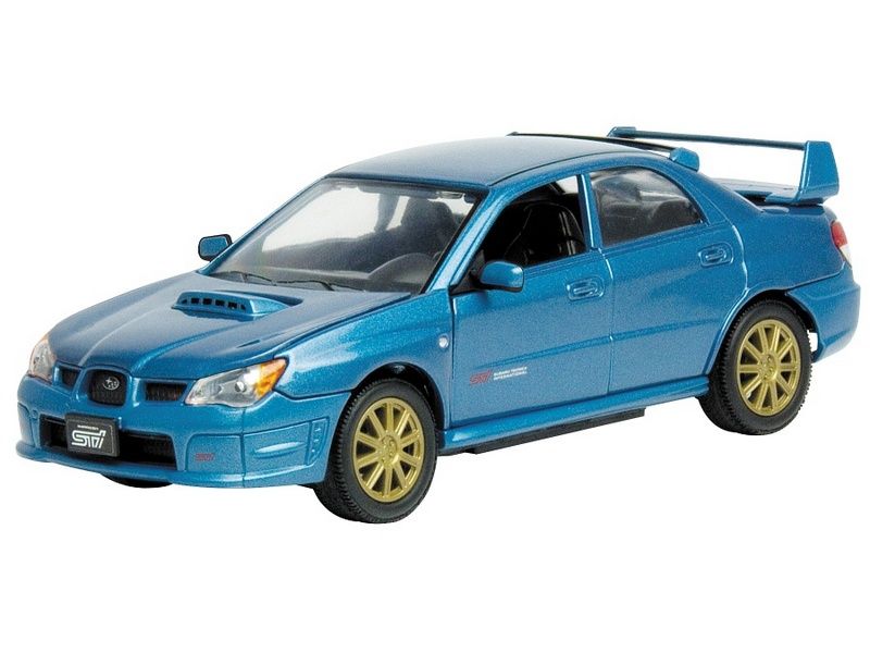 Машина Autotime SUBARU IMPREZA WRX STI тюнинг гараж 124 инерционная