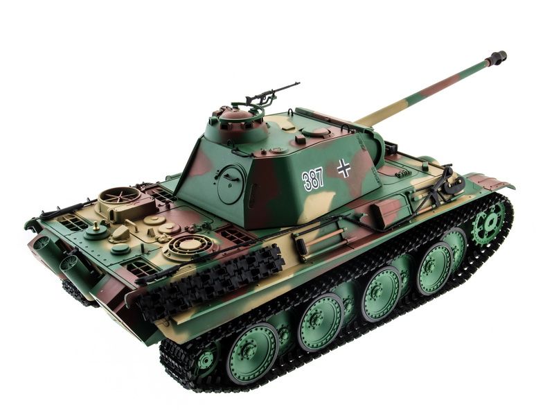 Радиоуправляемый танк Heng Long 116 Panther Пантера type G Германия, 24G RTR
