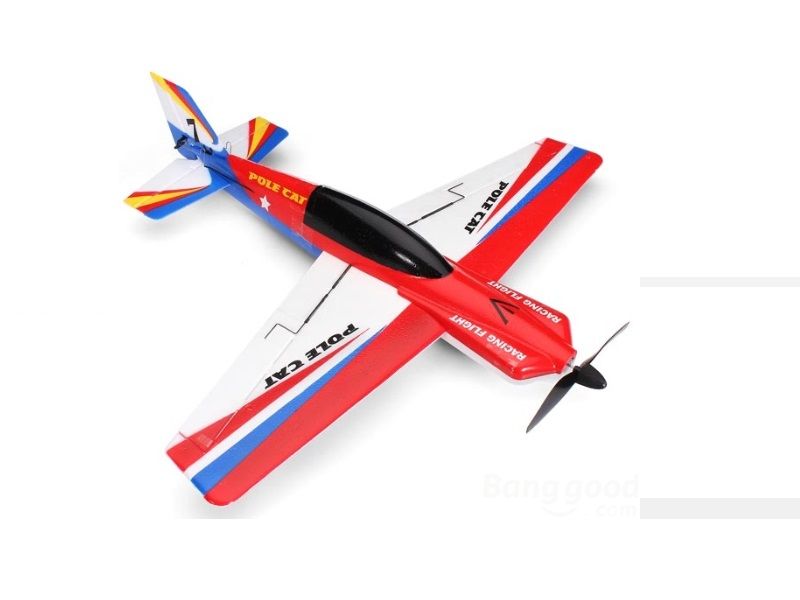 Радиоуправляемый самолет WlToys PoleCat 4Ch 24G RTF