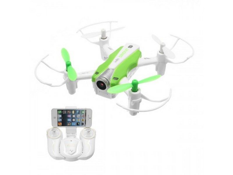 Радиоуправляемый квадрокоптер Cheerson CX17 WiFi RTF 24G зеленый