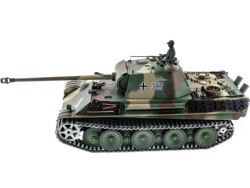 Радиоуправляемый танк Heng Long 116 Panther Пантера type G Германия, 24G RTR PRO