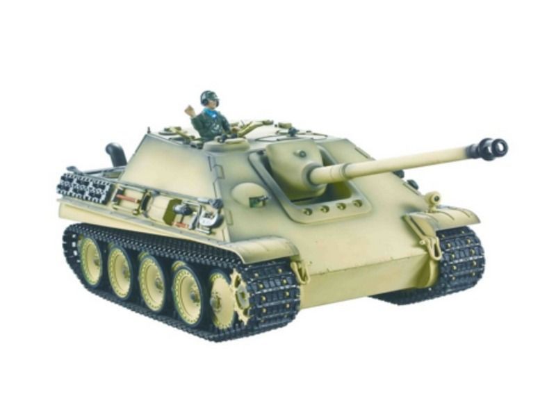 РУ танк Taigen 116 Jagdpanther Германия для ИК боя V3 24G RTR окрас пустыня