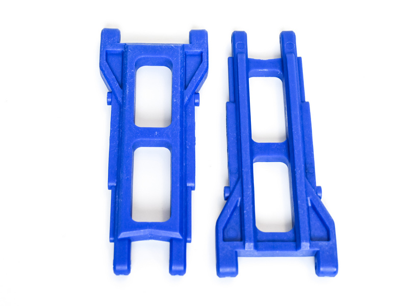 Рычаги пластиковые удлиненные для Remo Hobby 18 8037 2024г, тюнинг, синие
