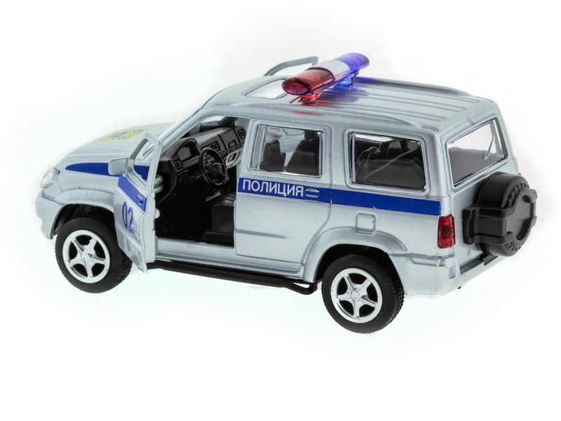 Машина АВТОПАНОРАМА инерц УАЗ Патриот полиция 150, вк 1275,5 см