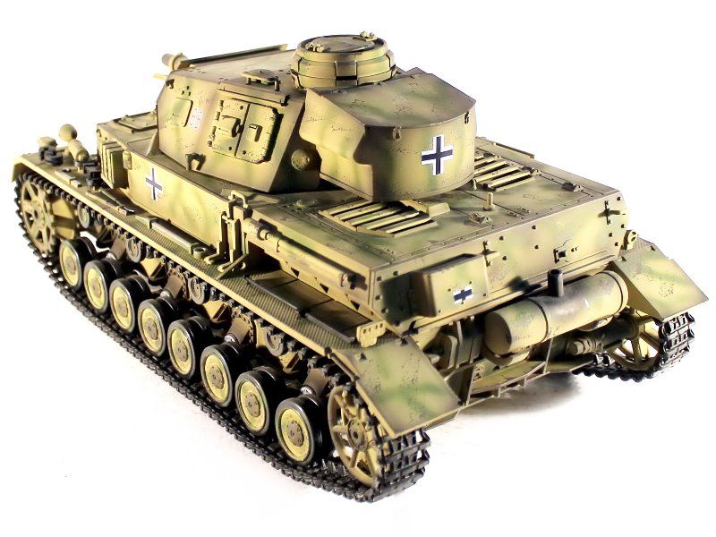 Радиоуправляемый танк Taigen 116 Dak PZKpfw IV Ausf F1 Германия 24G RTR