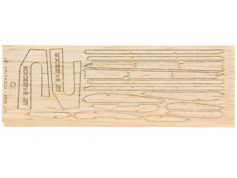 Сборная дермодельСамолет Rockstar Jet Guillows 148