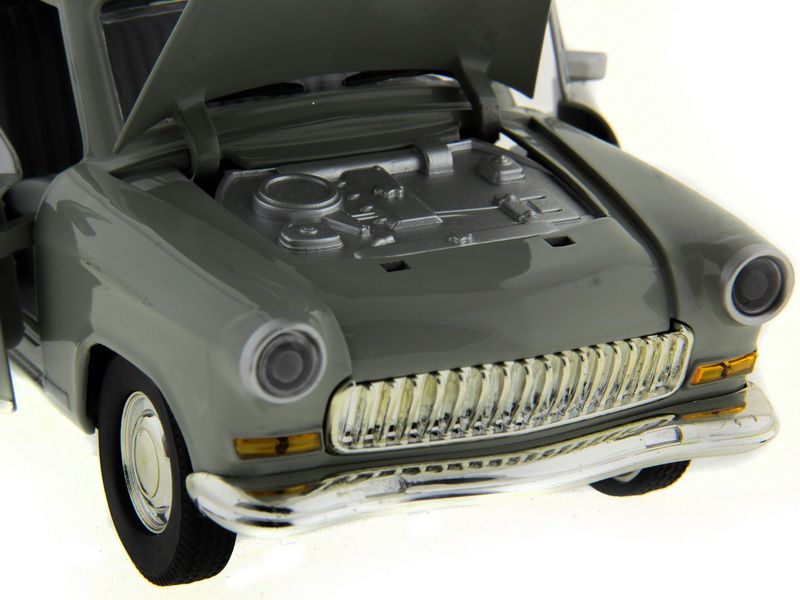 Машина АВТОПАНОРАМА ГАЗ21 Волга 124 вк  261211см, серая