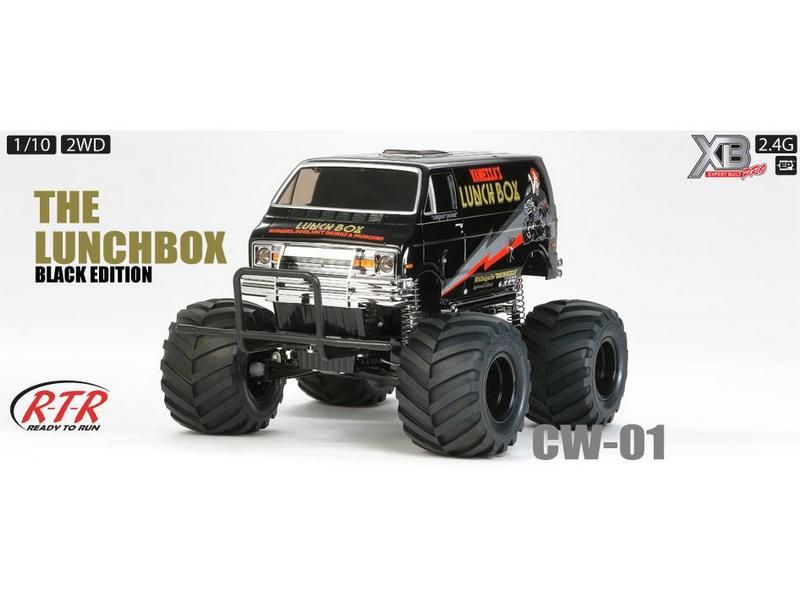 Радиоуправляемый внедорожник Tamiya  XB Lunch Box Black Edition 4WD 24GHz 110 RTR