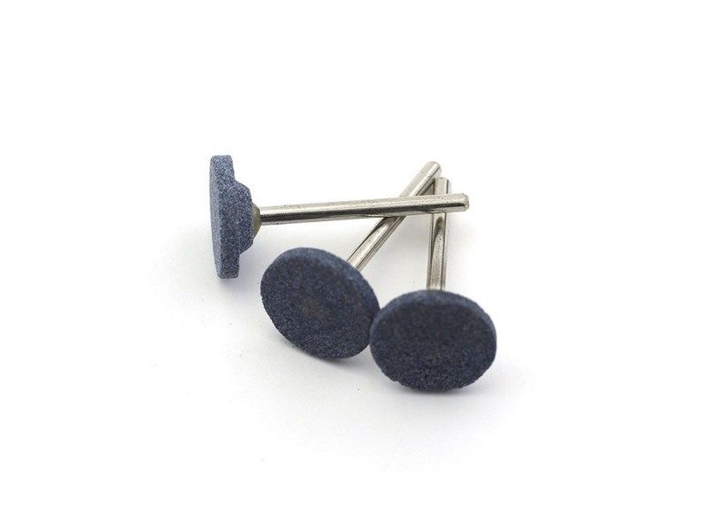 Насадка шлифовальная, карбид кремния, диск, 20 х 3 мм, 3 штуп, блистер