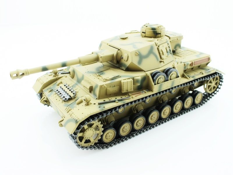 Радиоуправляемый танк Taigen 116 Panzerkampfwagen IV AusfF2SdKfz для ИК боя Герм 24G RTR
