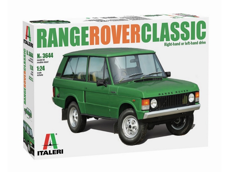 Сборная модель ITALERI 3644ИТ Автомобиль RANGE ROVER Classic, 124