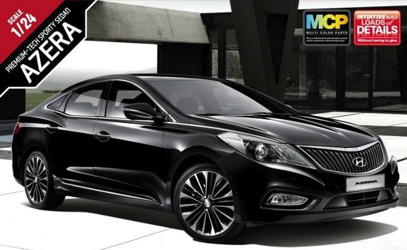 Сборная модель Автомобиль Premium Tech Sport Sedan Azera 124