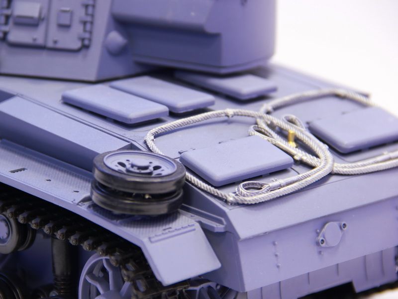 Радиоуправляемый танк Heng Long 116 Panzerkampfwagen III Германия 24G RTR темносерый