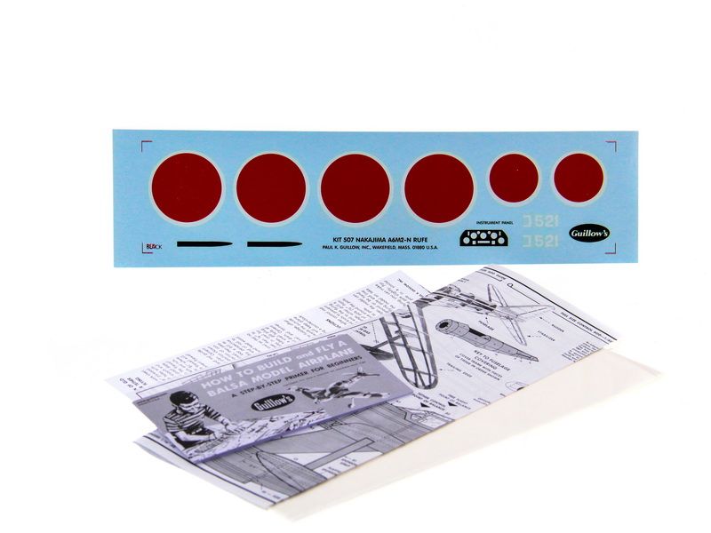 Сборная дермодельСамолет Nakajima Rufe Guillows 130