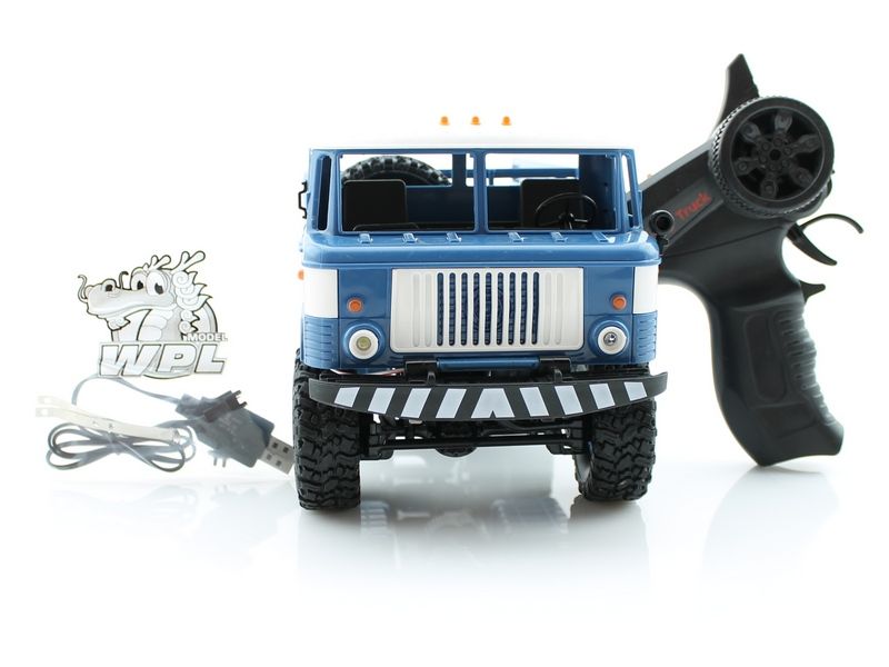 Радиоуправляемая автомодель WPL B24 грузовая синяя 116акб 24G RTR