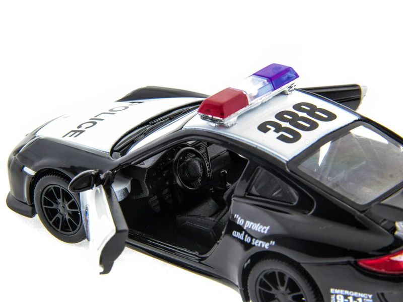 Машина Kinsmart 136 Porsche 911 GT3 RS Police в асс инерция 112шт бк