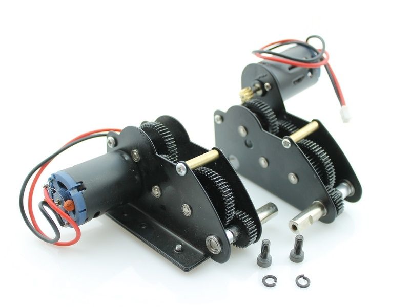 Редуктора Taigen стальные, 3в1, 18kRPM, для танков Sherman M4A3 75mm, 76mm с подш и моторами380