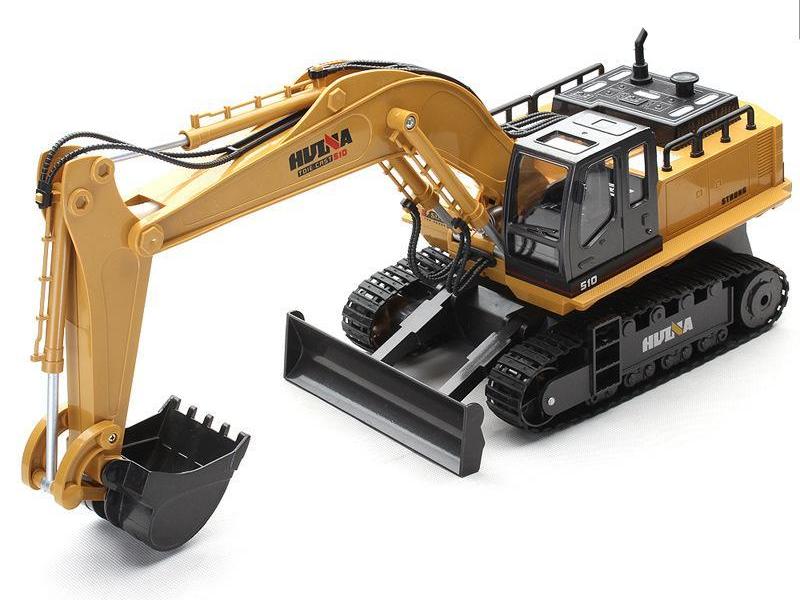 Радиоуправляемый экскаватор HUI NA TOYS 24G 11CH 116 RTR