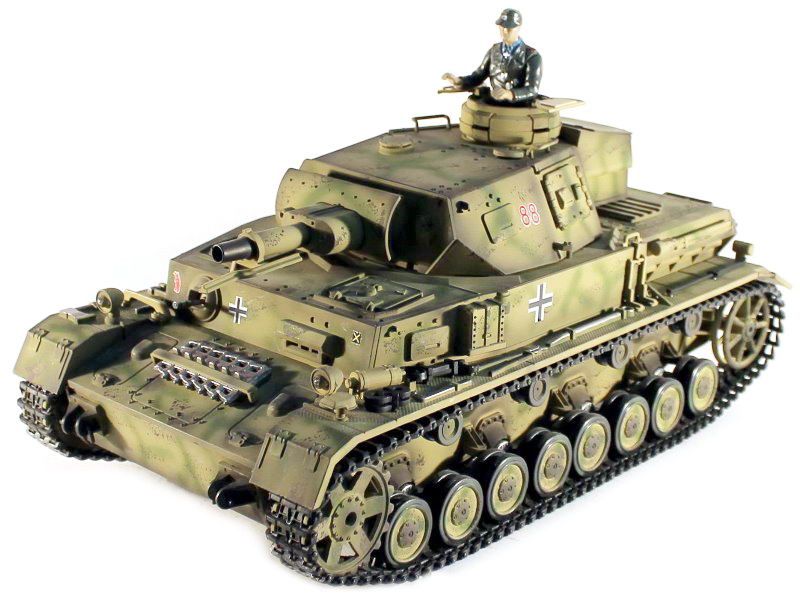 Радиоуправляемый танк Taigen 116 Dak PZKpfw IV Ausf F1 Германия 24G RTR