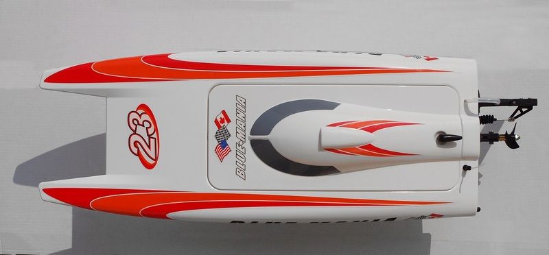 Радиоуправляемый катер Joysway Blue Mania Brushed 24G RTR