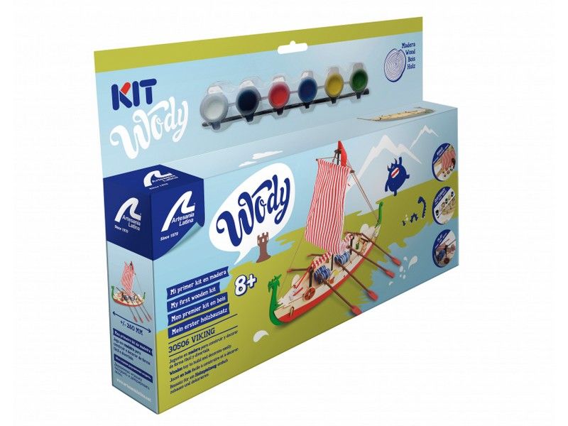 Сборная деревянная модель корабля Artesania Latina DRAKKAR VIKING BOAT