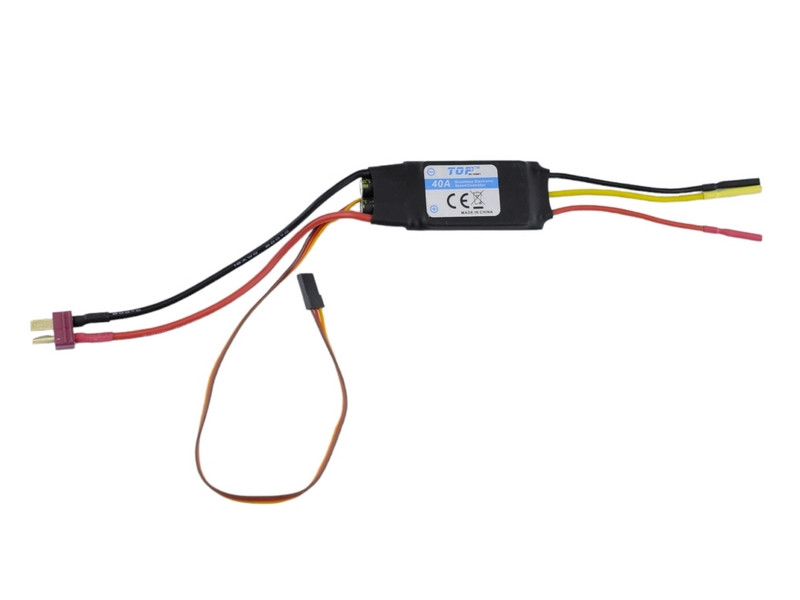Регулятор скорости бесколлекторный 40A для планера Top RC Lightning 2100