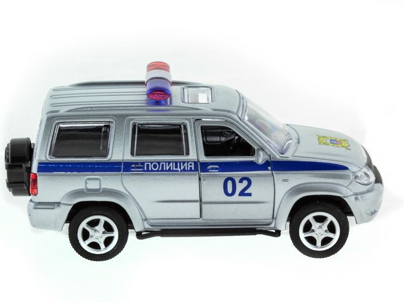 Машина АВТОПАНОРАМА инерц УАЗ Патриот полиция 150, вк 1275,5 см