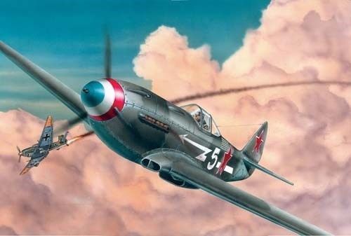 Сборная модель Самолёт  Soviet Yak3  157 Sqn 1944  172