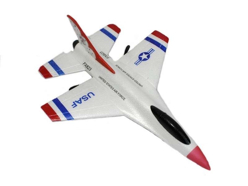 Радиоуправляемый самолет CTF F16 Thunderbirds FX823 290мм 24G EPP Gyro RTF с гироскопом