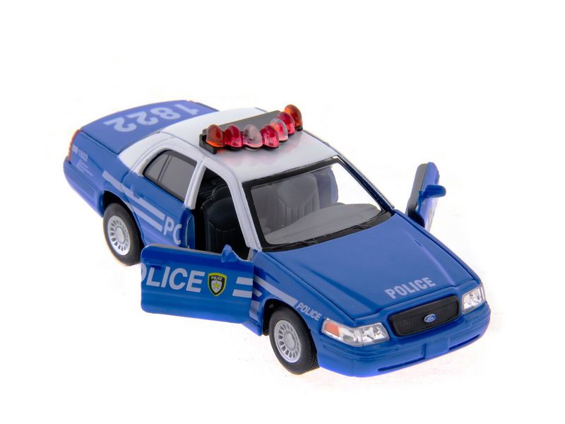 Машина Kinsmart Ford Crown Victoria police инерция 112шт 142 бк