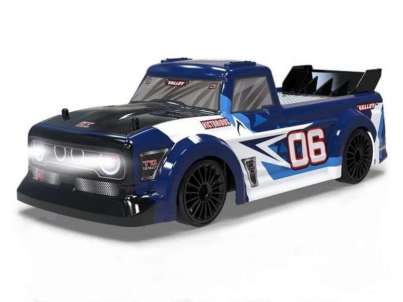 Радиоуправляемый пикап Volantex RC для дрифта синий 4WD 24G 114 RTR