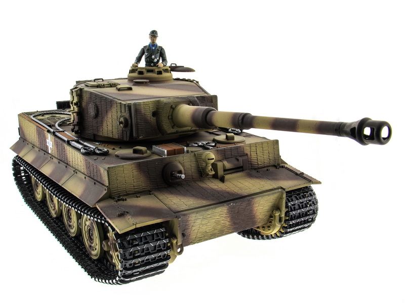 Радиоуправляемый танк Taigen 116 Tiger 1 Германия, поздняя версия HC, 24G RTR