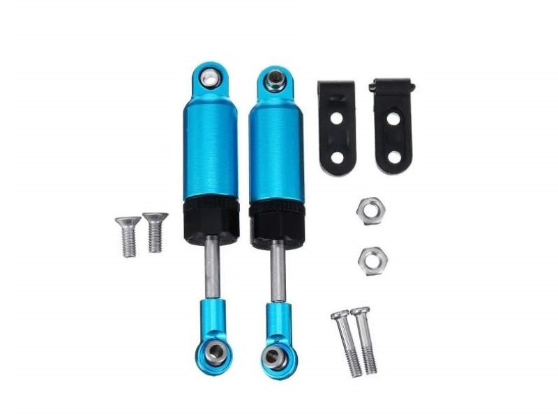 Аммортизаторы WPL металлические, с крепежом 2 шт для C14, C24