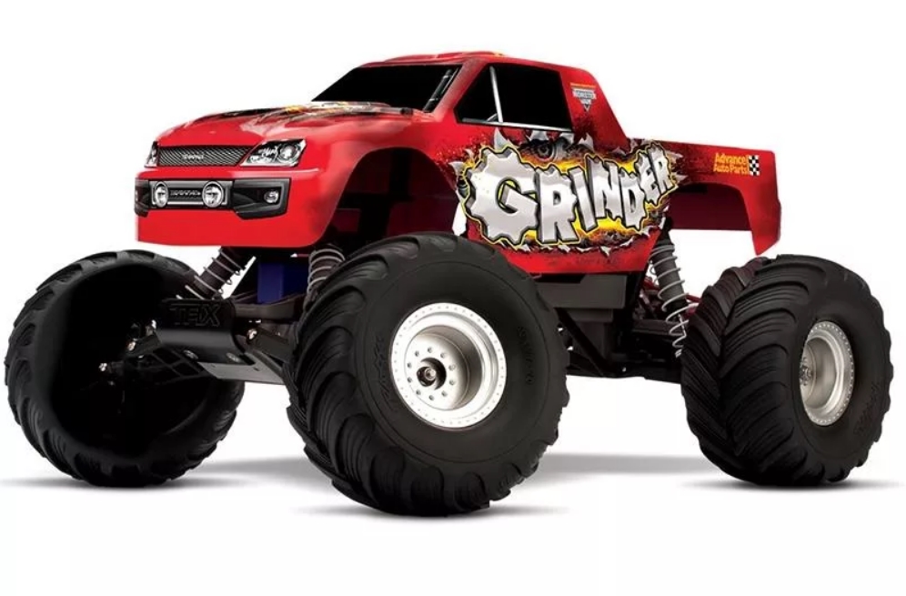 Радиоуправляемый монстр Traxxas Monster Jam Advance Auto Parts Grinder 2WD 110 RTRуценка