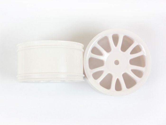 Колесные диски задние белые для багги Himoto масштаба 116, 2шт