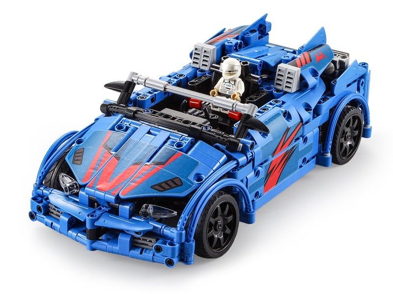 Радиоуправляемый конструктор CaDA deTech гоночный автомобиль интерактивный 585 деталей