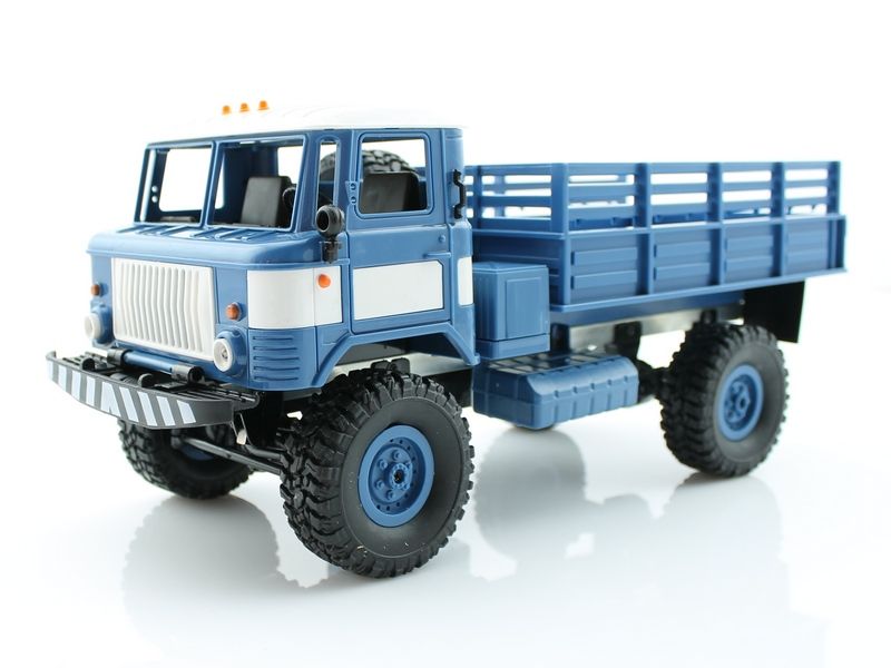 Радиоуправляемая автомодель WPL B24 грузовая синяя 116акб 24G RTR