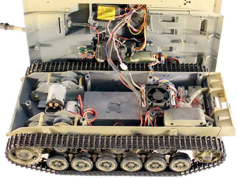 Радиоуправляемый танк Taigen 116 SturmgeschutzIIIausfgsdkfz Герм для ИК танк боя 24G RTR