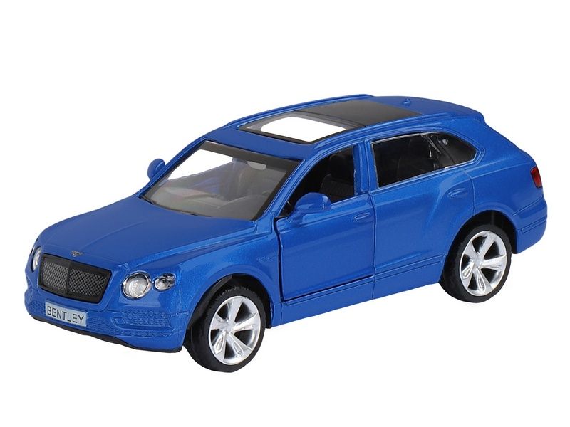Машина АВТОПАНОРАМА BENTLEY BENTAYGA, синий, 146, инерция, вк 17,512,56,5 см