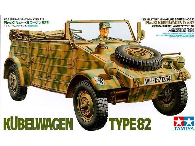 Сборная модель, Автомобиль Кубельваген type 82 135