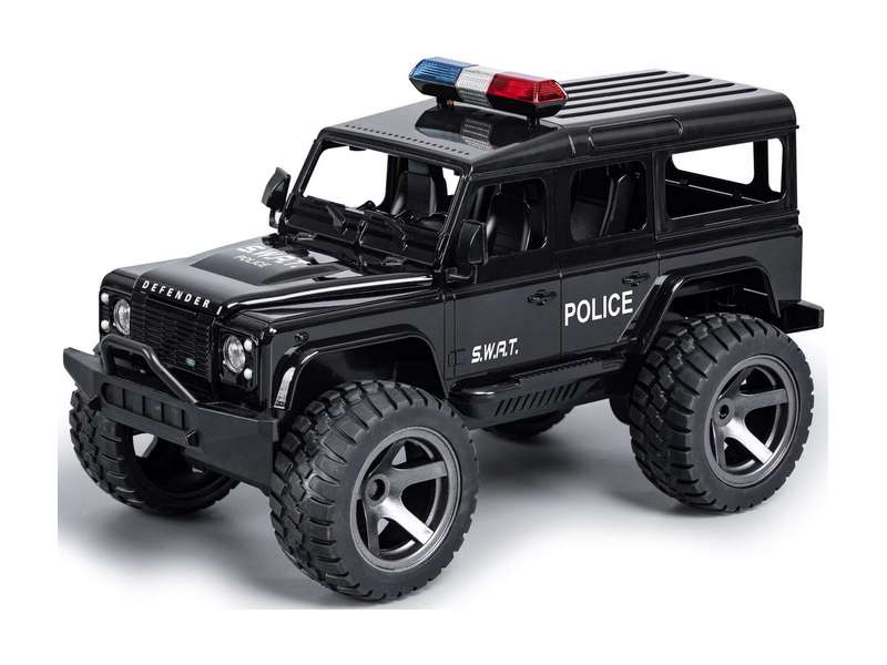 Радиоуправляемая машина Double Eagle Land Rover Defender 110 SWAT Police 4WD 24G 114 RTR