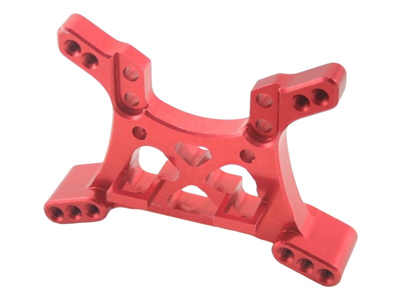 Алюминиевая стойка амортизаторов V2 для Remo Hobby 116, красная