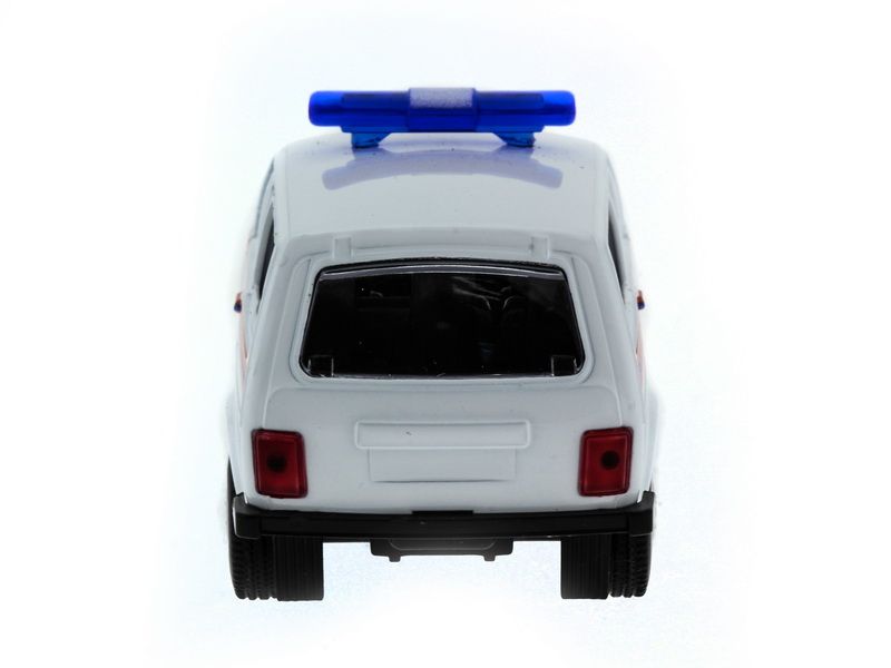 Машина АВТОПАНОРАМА инерц ВАЗ 2121 150, вк 1275,5 см, белая