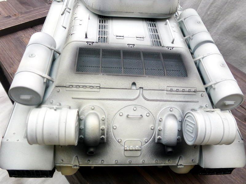 РУ танк Taigen 116 T3485 СССР для ИК танкового боя 24G зимний