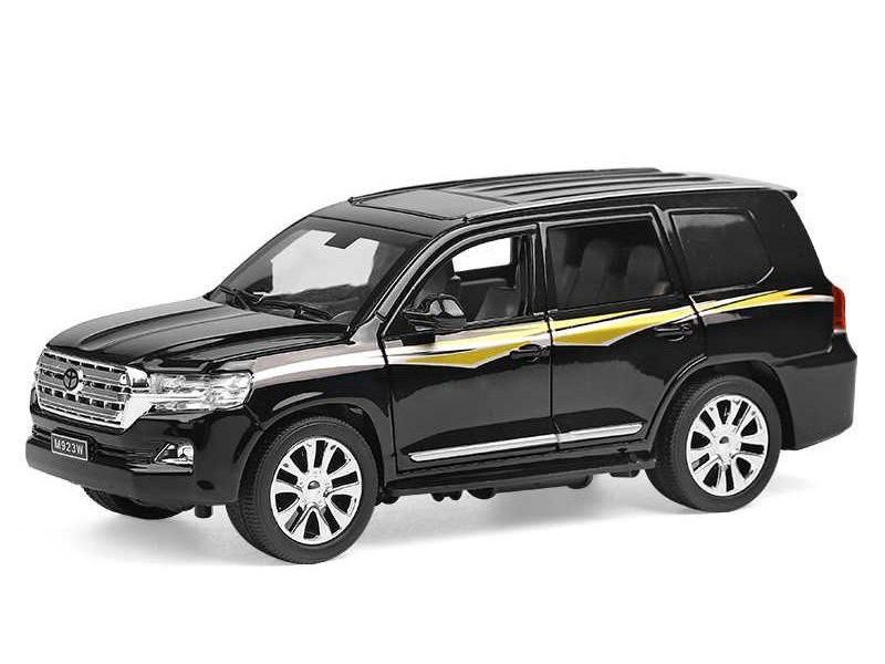 Машина XLG Toyota Land Cruiser M923V 124, свет, звук, инерция 14шт бк