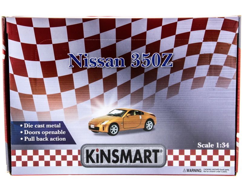 Машина Kinsmart 134 Nissan Fairlady 350Z инерция 112шт бк